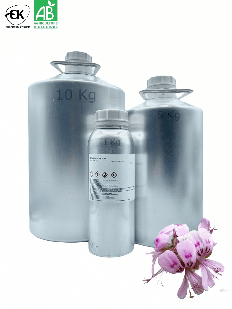 Huile essentielle de GERANIUM EGYPTE BIOLOGIQUE